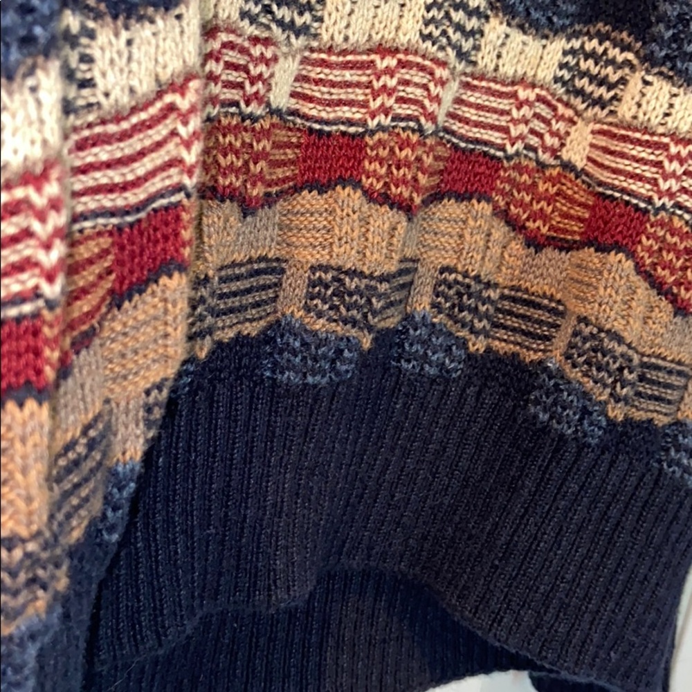 vintage knit oversized sweater - Picture 3 of 5
